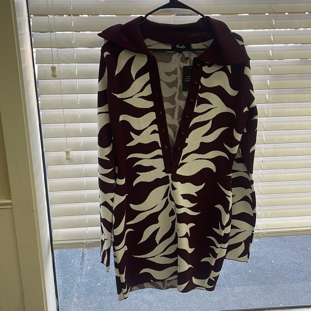 Hanifa Plum Long Sleeve